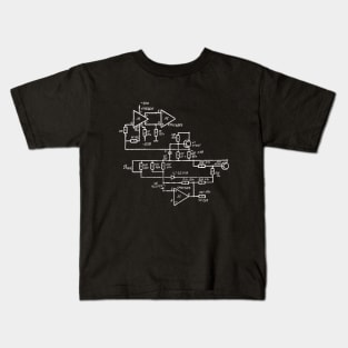 ADSR unit schematics fragment Kids T-Shirt